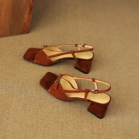Capris Genuine Leather Sandals