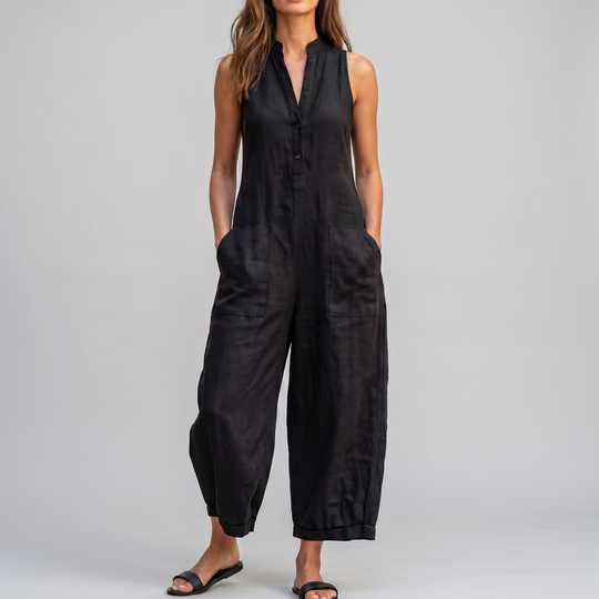 AirJump™ | Women's Sleeveless Wide-Leg Jumpsuit